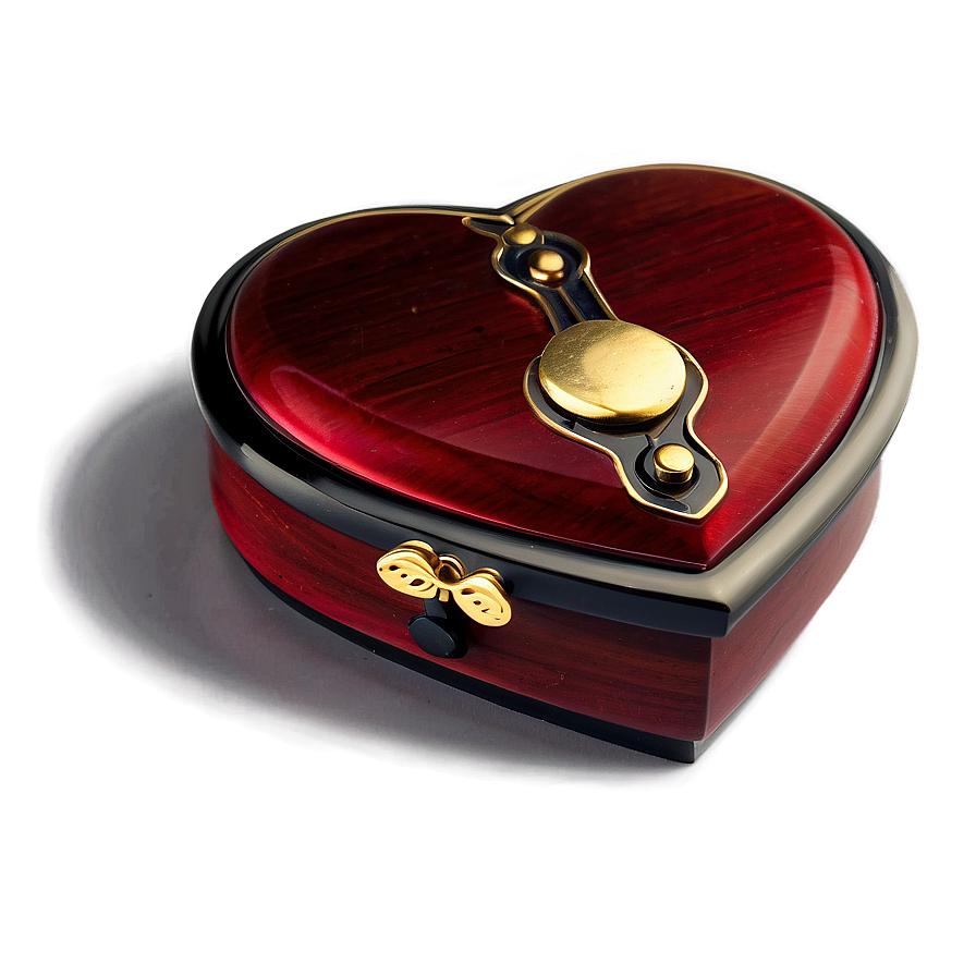 Heart Shaped Music Box Png Txk PNG Image