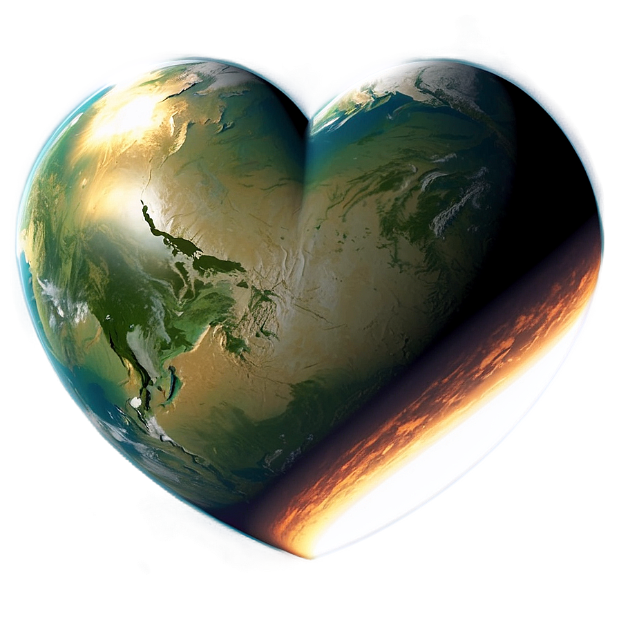 Heart Shaped Planet Png Spd PNG Image