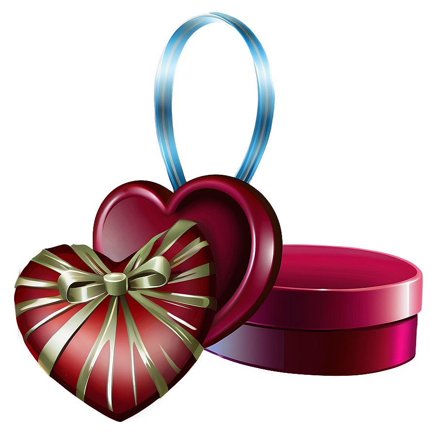 Heart-shaped Present Png 14 PNG Image