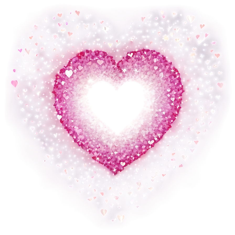 Heart Twinkle Overlay Png Lmj54 PNG Image