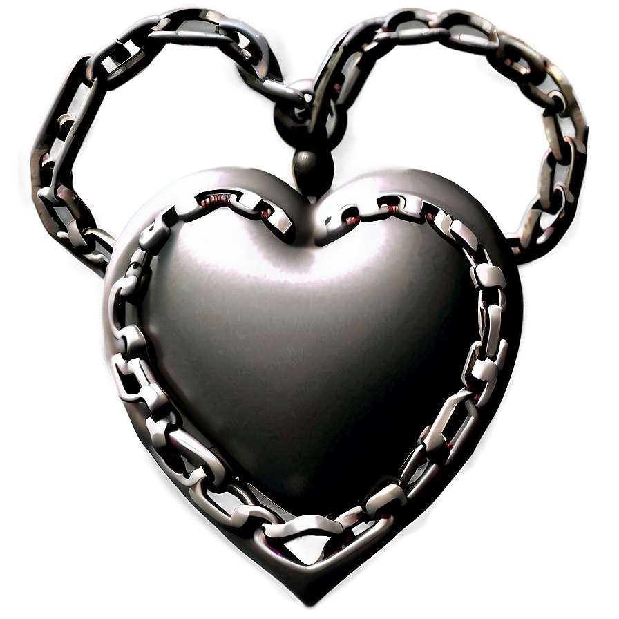 Heart With Chains Png Qxq PNG Image