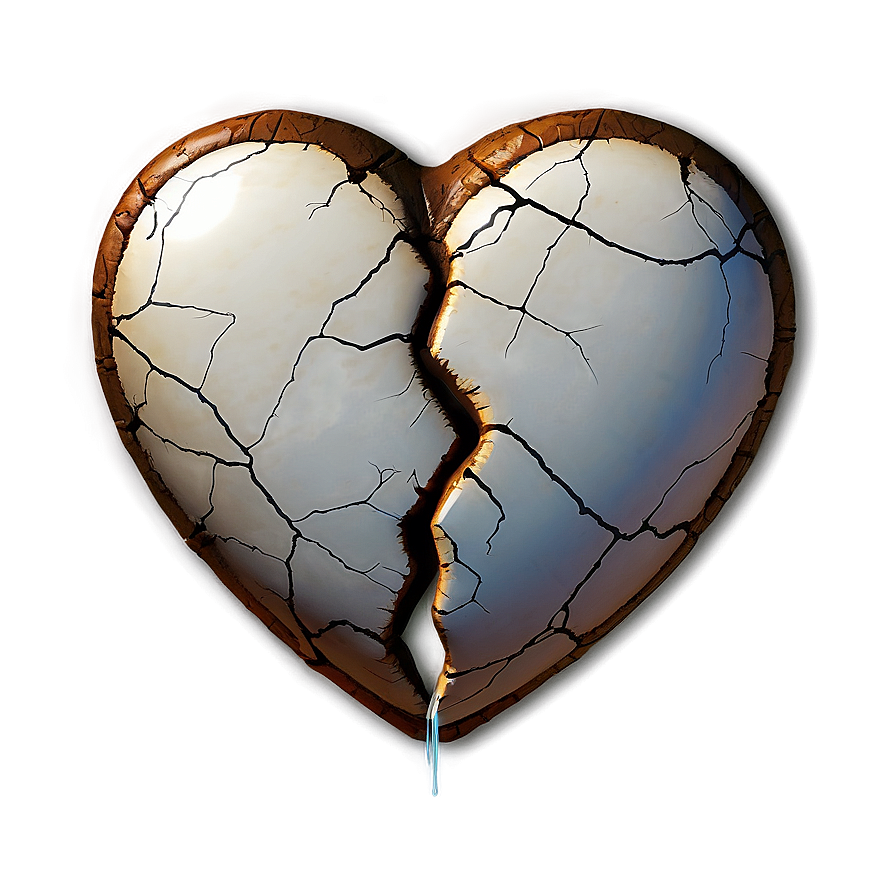 Heart With Crack Emoji Png Xmm35 PNG Image