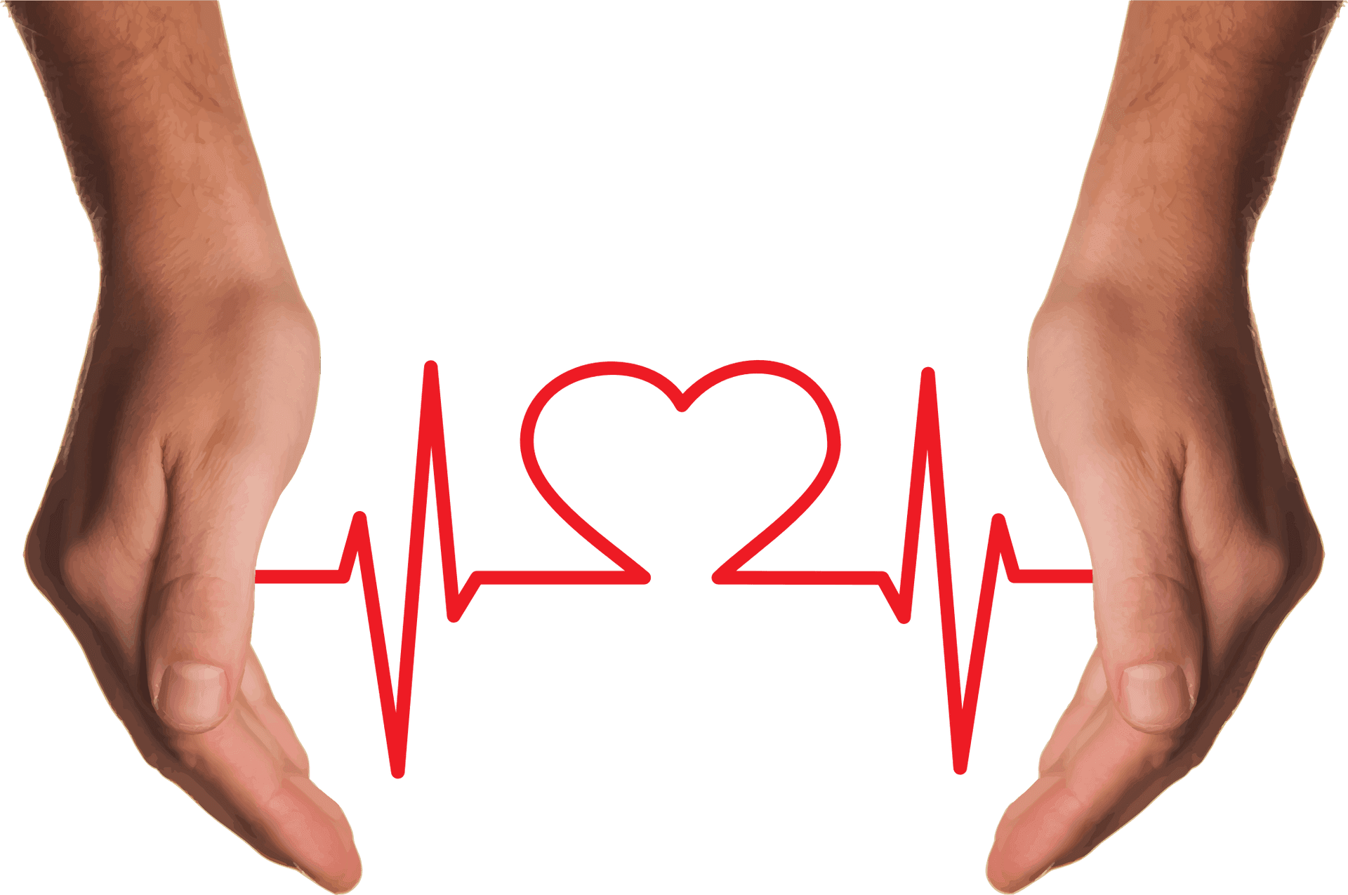 Heartbeat Care Concept PNG Image