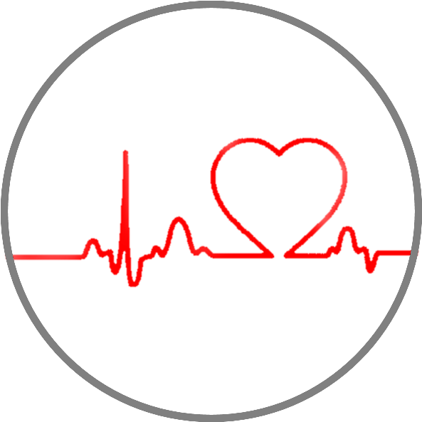 Heartbeat Love Icon PNG Image