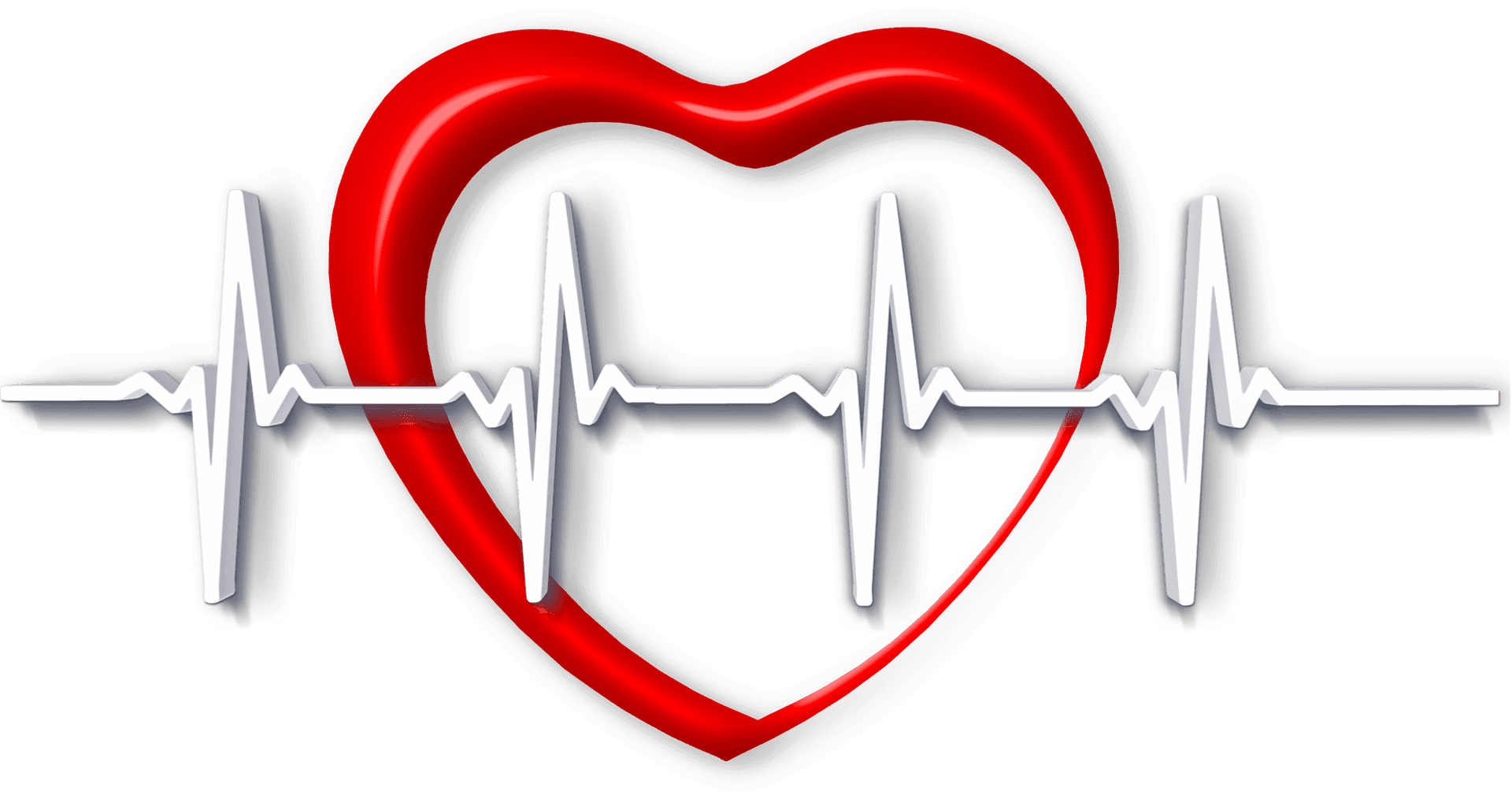 Heartbeat Love Symbol PNG Image