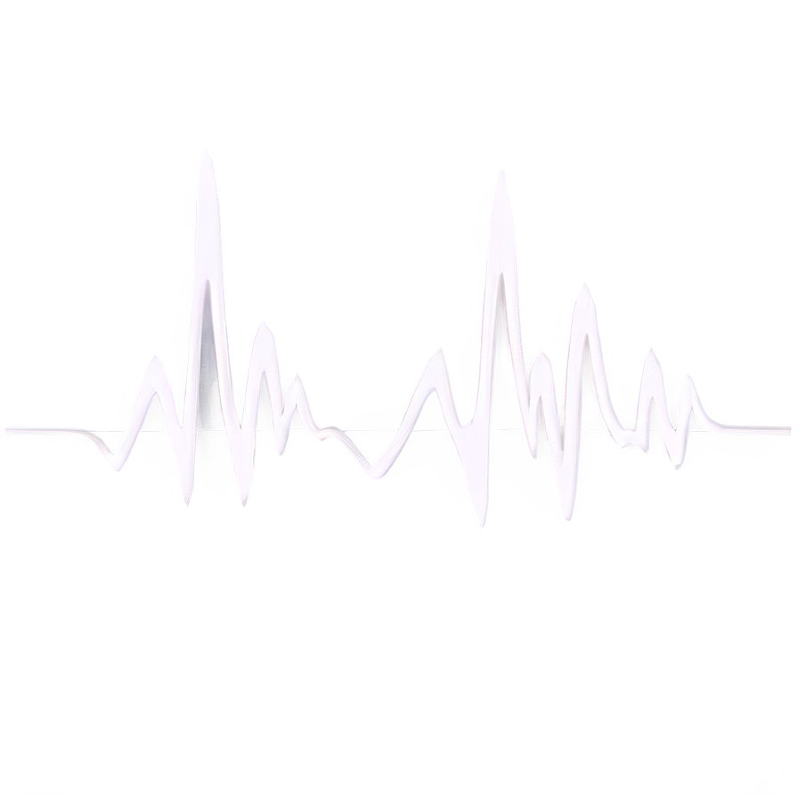 Heartbeat Sound Wave Png Kjk PNG Image