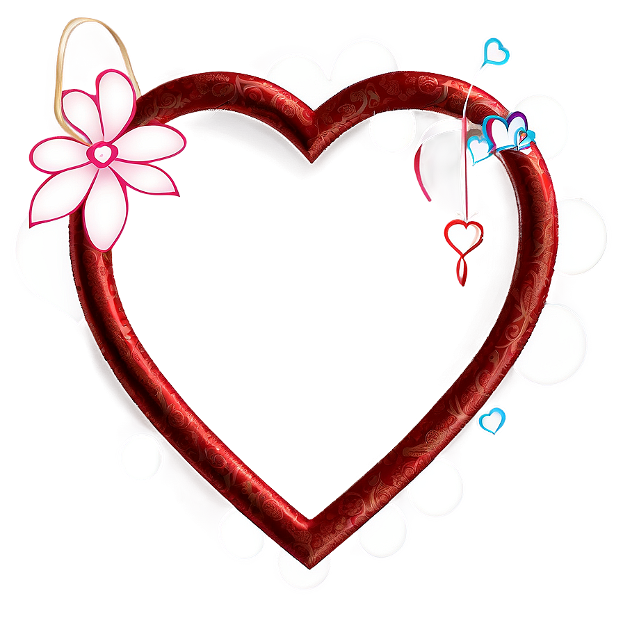 Hearts Frame Png 31 PNG Image