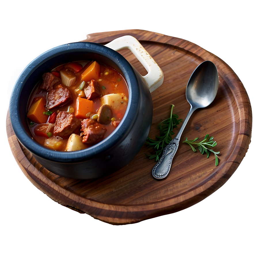 Hearty Meat Stew Png Mrt PNG Image