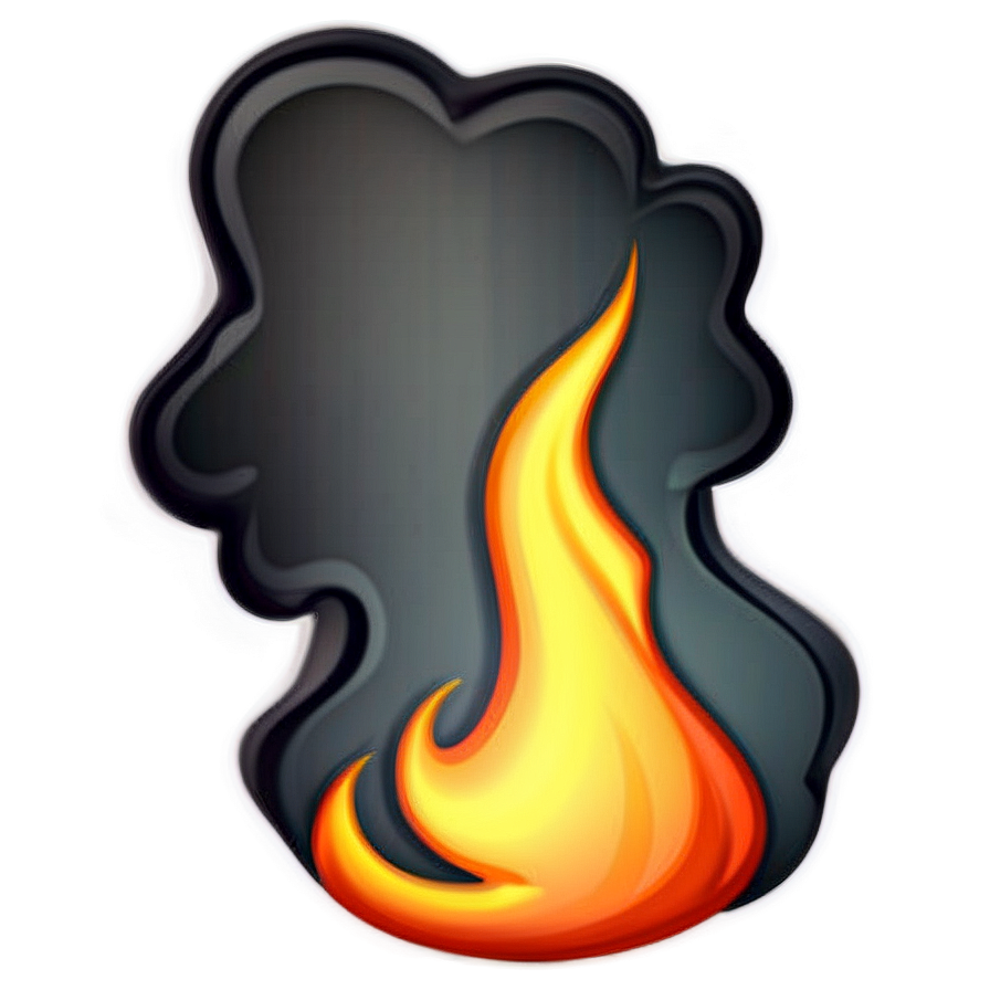 Heat Fire Emoji Clipart Png Cng8 PNG Image