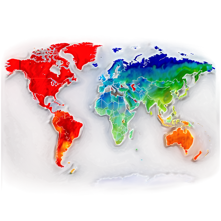 Heat Map Of Global Shipping Routes Png 06282024 PNG Image