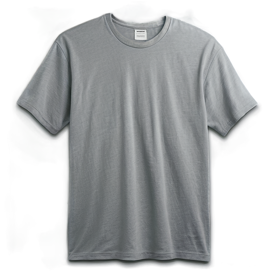 Heather Grey Blank Shirt Png Hox PNG Image