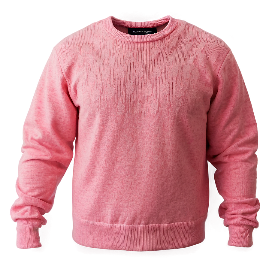 Heather Pink Sweater Png 06292024 PNG Image