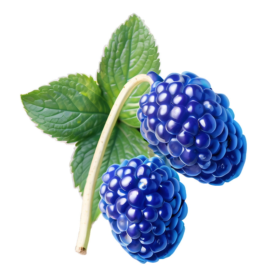 Heavenly Blue Raspberry Png 06212024 PNG Image