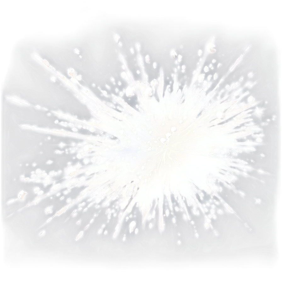 Heavenly White Glitter Splash Png Jmq PNG Image
