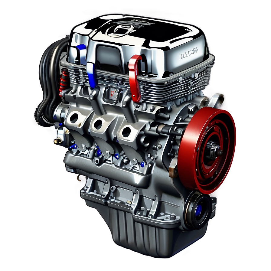 Heavy-duty Car Engine Detail Png Dgf44 PNG Image