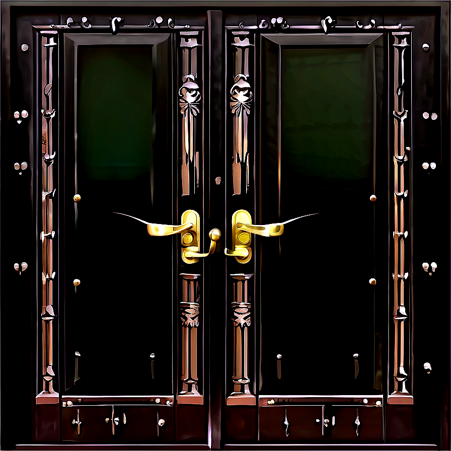 Heavy Duty Iron Door Png 05042024 PNG Image