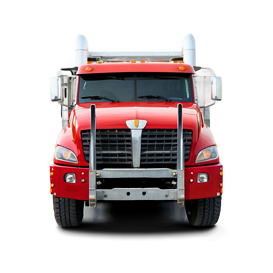 Heavy Duty Red Truck Png Cxh4 PNG Image