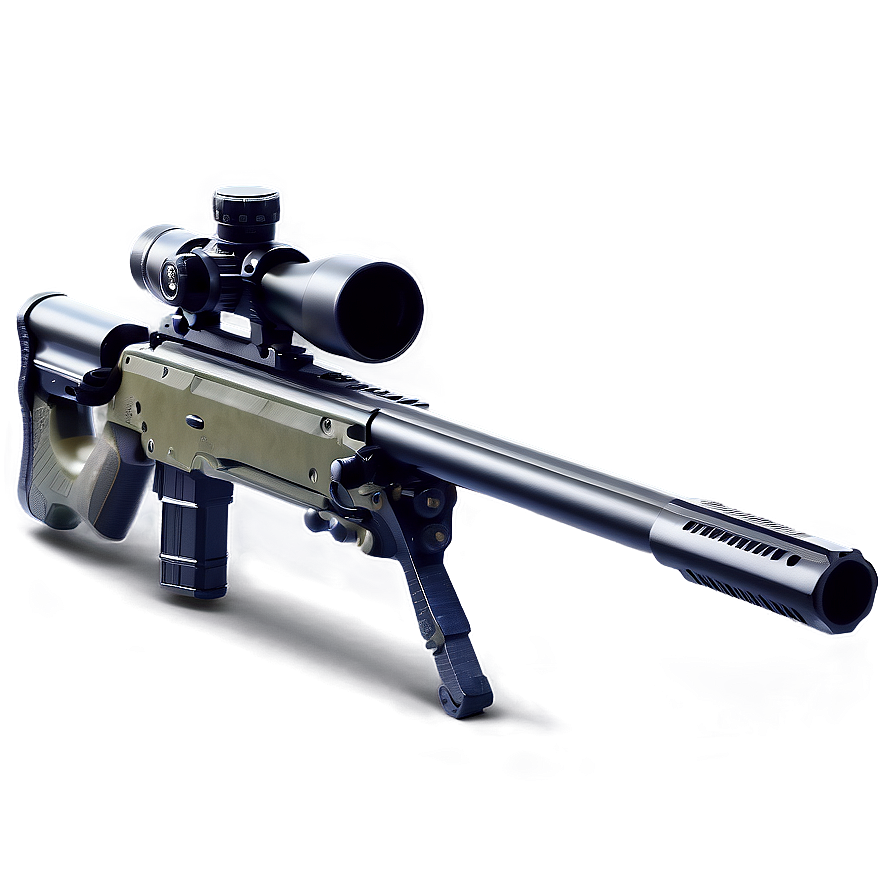 Heavy Duty Sniper Rifle Png 06262024 PNG Image