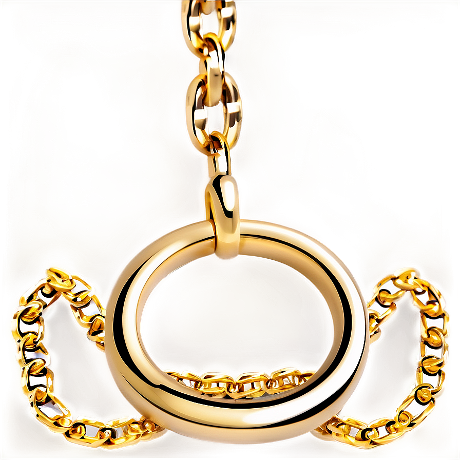 Heavy Gold Chain Png Nyk26 PNG Image