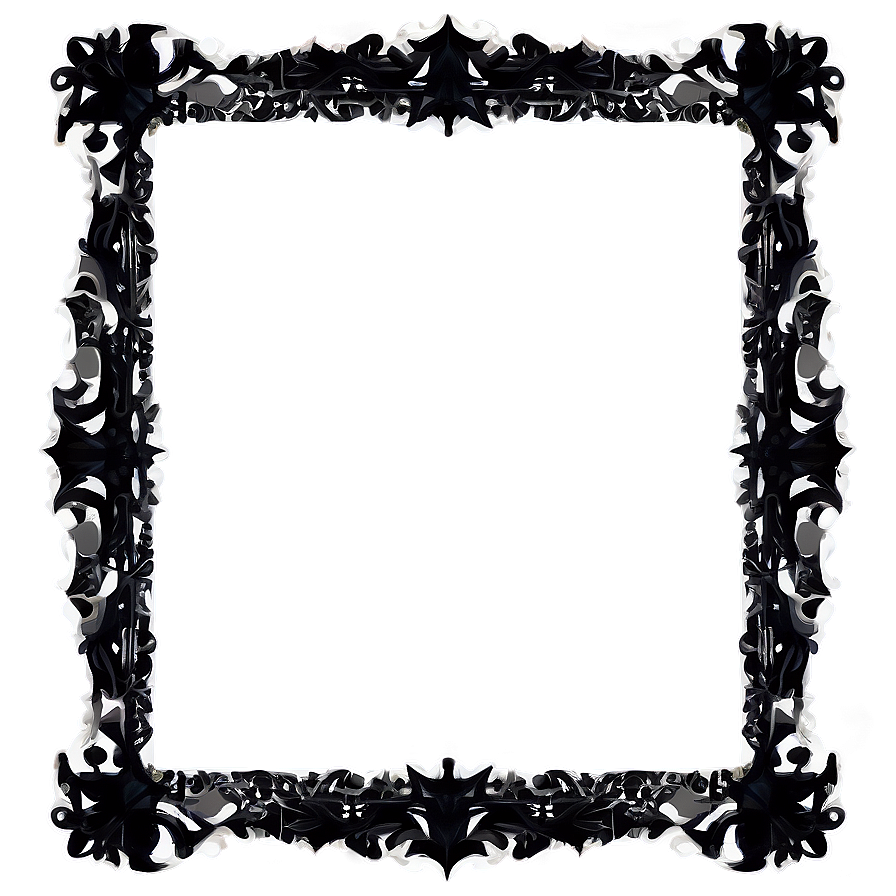 Heavy Gothic Frame Png Fuo PNG Image