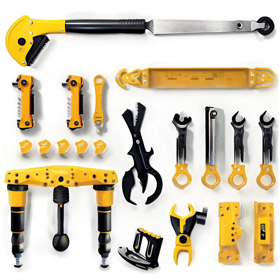 Heavy Machinery And Construction Tools Png Frf8 PNG Image