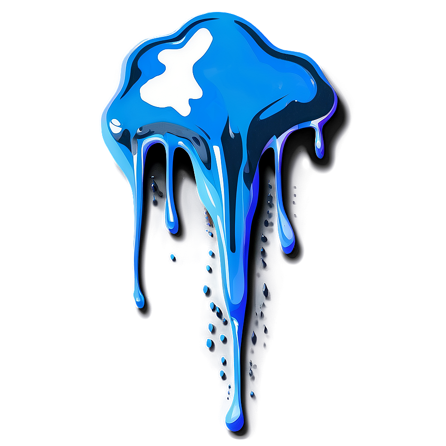 Heavy Spray Paint Drip Png 06282024 PNG Image