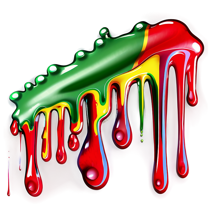 Heavy Spray Paint Drip Png Mag PNG Image