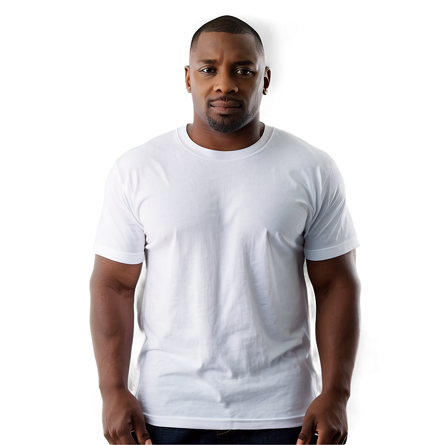 Heavyweight White T-shirt Png 05252024 PNG Image