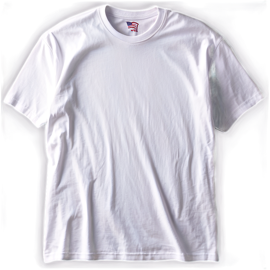 Heavyweight White T-shirt Png Npf PNG Image