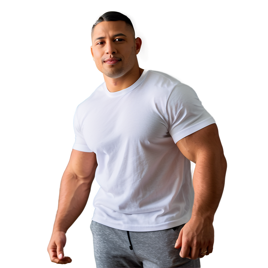 Heavyweight White T-shirt Png Qmn66 PNG Image