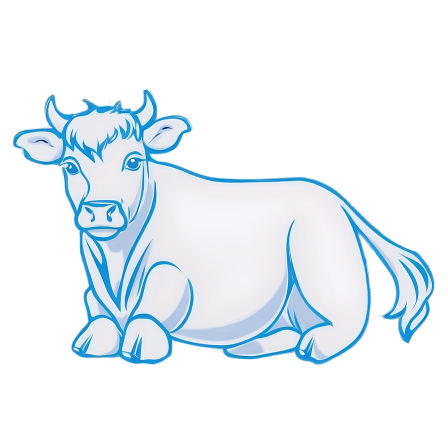 Heifer Outline Drawing Png 06282024 PNG Image