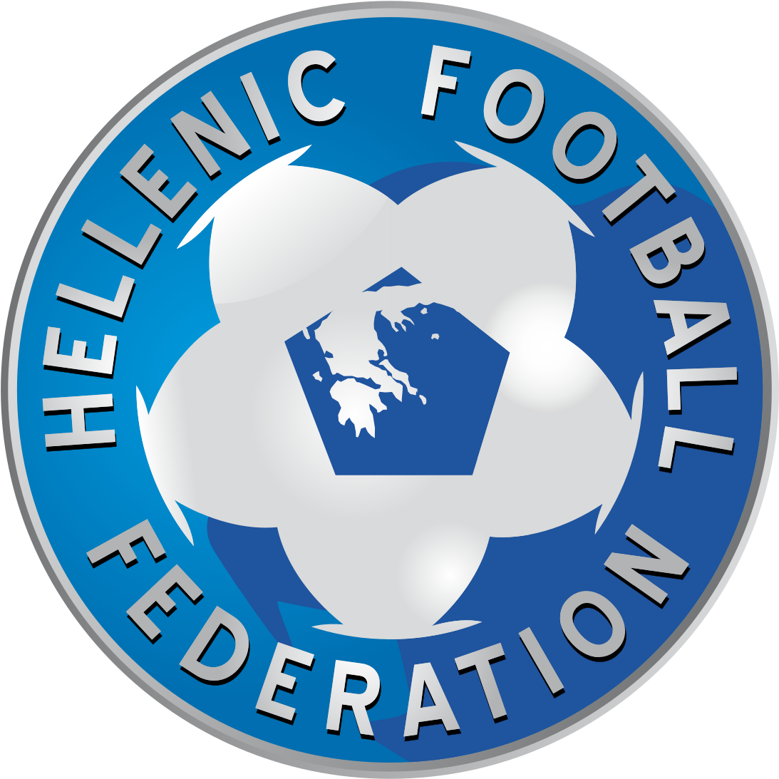 Hellenic Football Federation Logo PNG Image