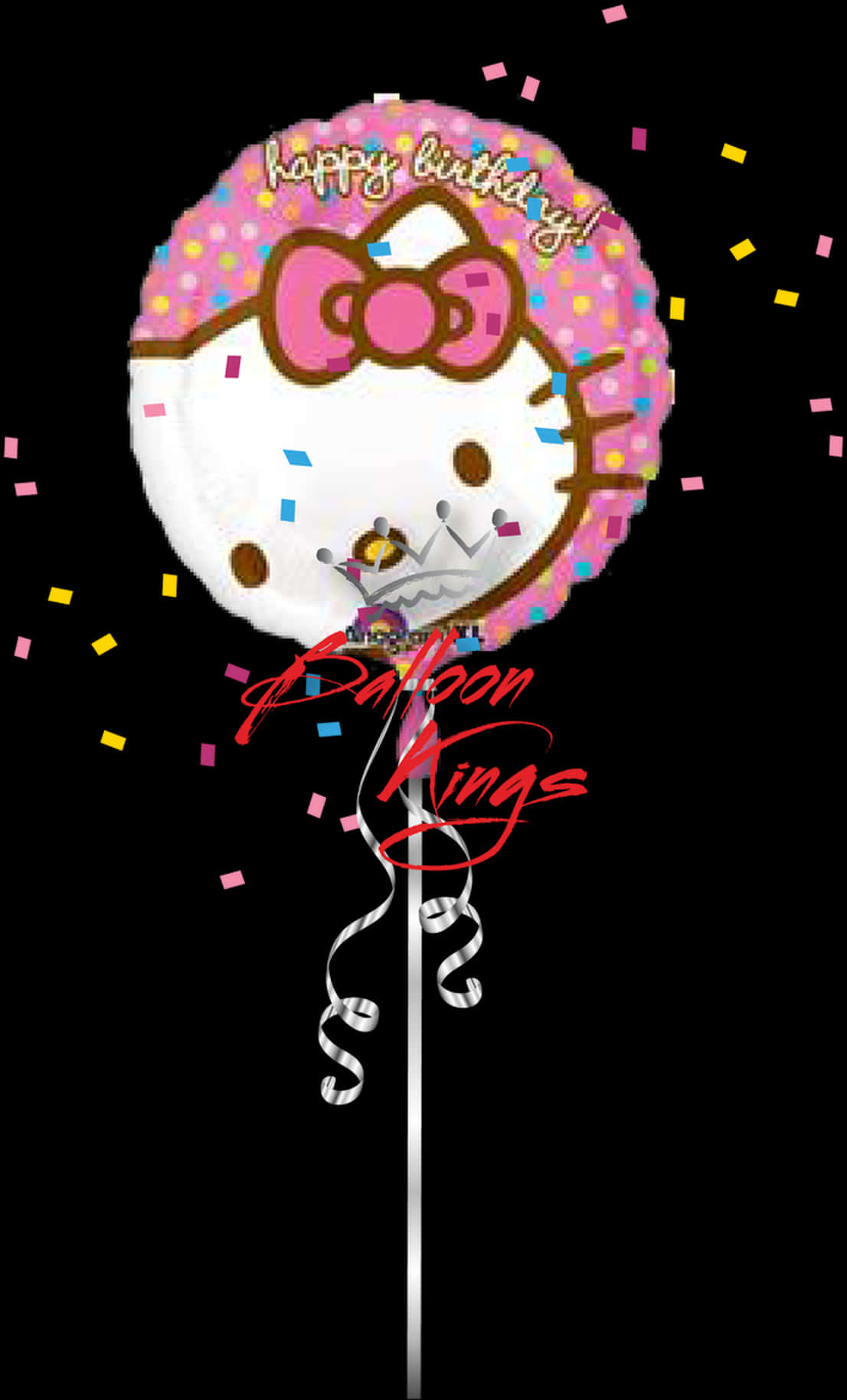 Hello Kitty Birthday Balloon PNG Image