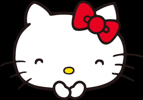 Hello Kitty Classic Portrait PNG Image