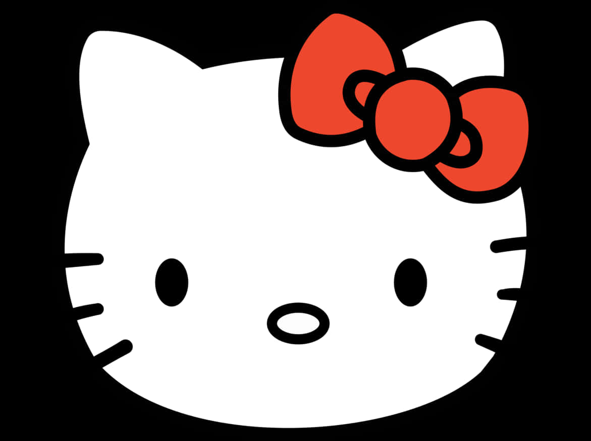 Hello Kitty Iconic Character PNG Image