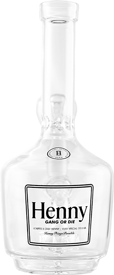 Hennessy Bottle Collaboration Edition PNG Image