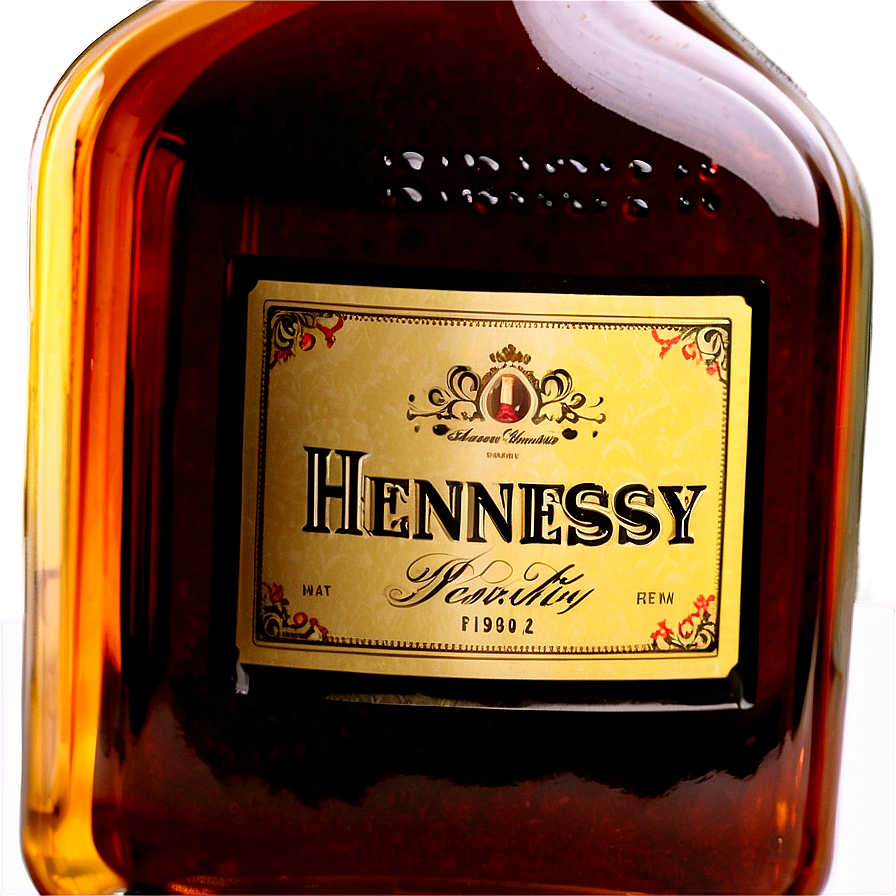 Hennessy Label Bottle Png Lnw69 PNG Image