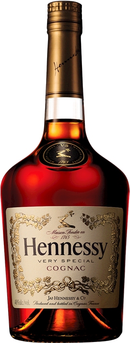 Hennessy Very Special Cognac Bottle PNG Image