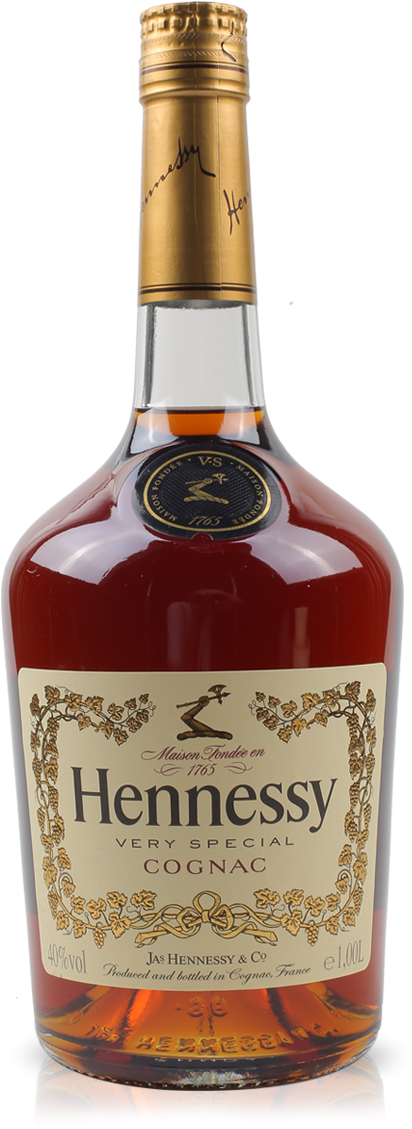 Hennessy Very Special Cognac Bottle PNG Image