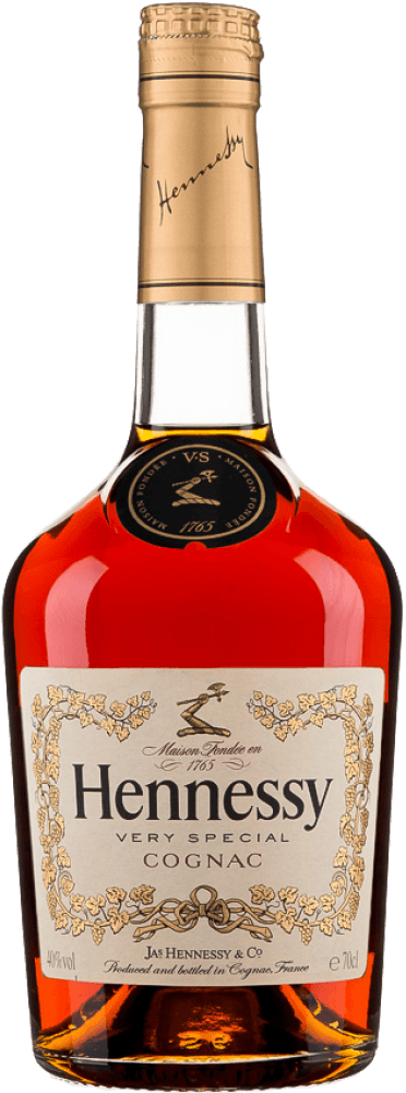 Hennessy Very Special Cognac Bottle PNG Image