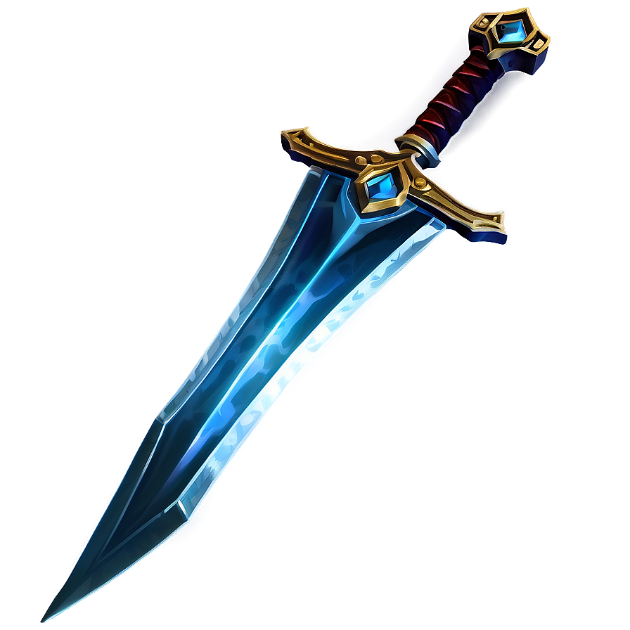 Hero's Diamond Sword Png 05252024 PNG Image