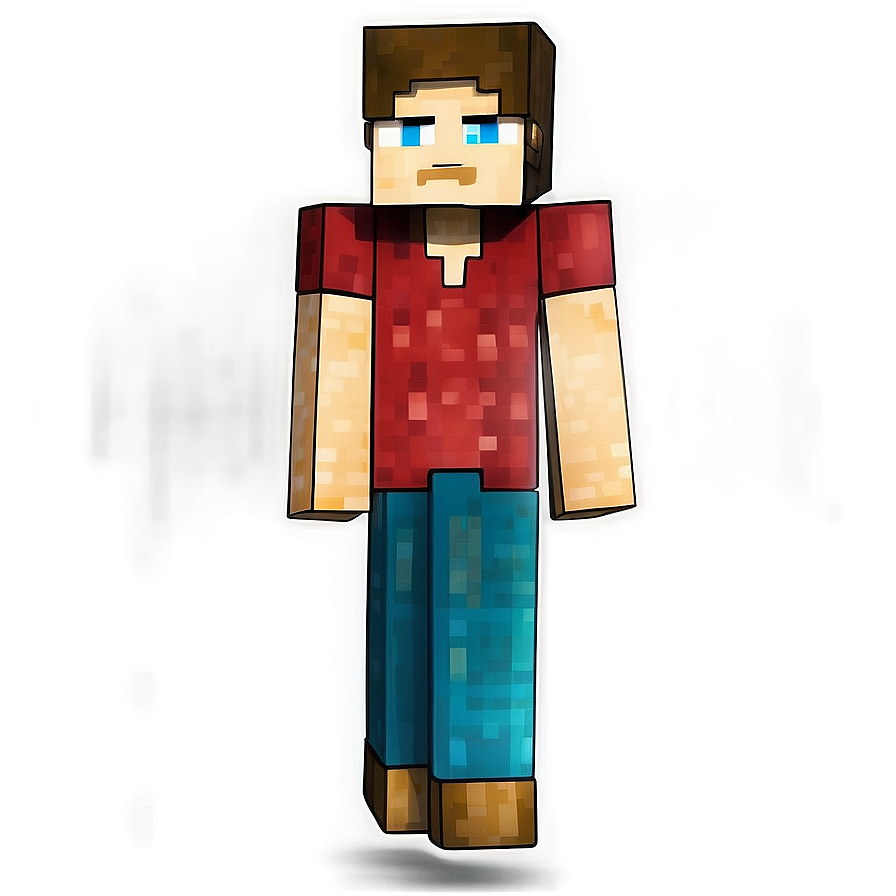 Herobrine Minecraft Character Png 96 PNG Image