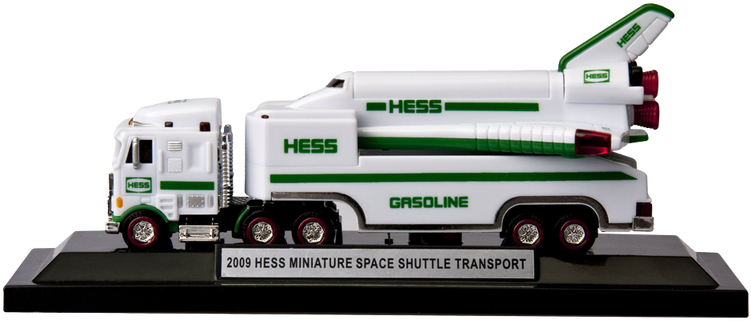 Hess Miniature Space Shuttle Transport Truck2009 PNG Image