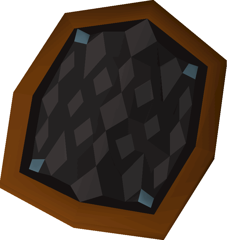 Hexagonal Black Shield Graphic PNG Image