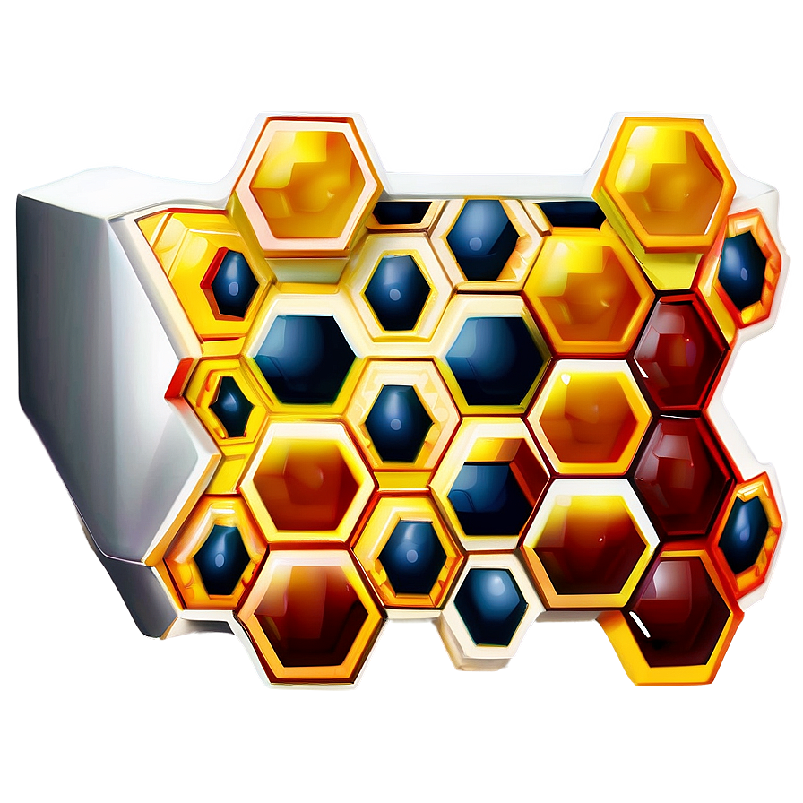 Hexagonal Honeycomb Png 05232024 PNG Image