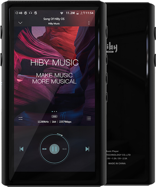 Hi By Music Player Interface PNG Image