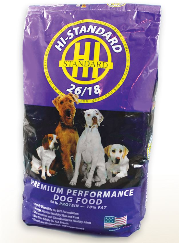 Hi Standard Premium Dog Food Bag PNG Image