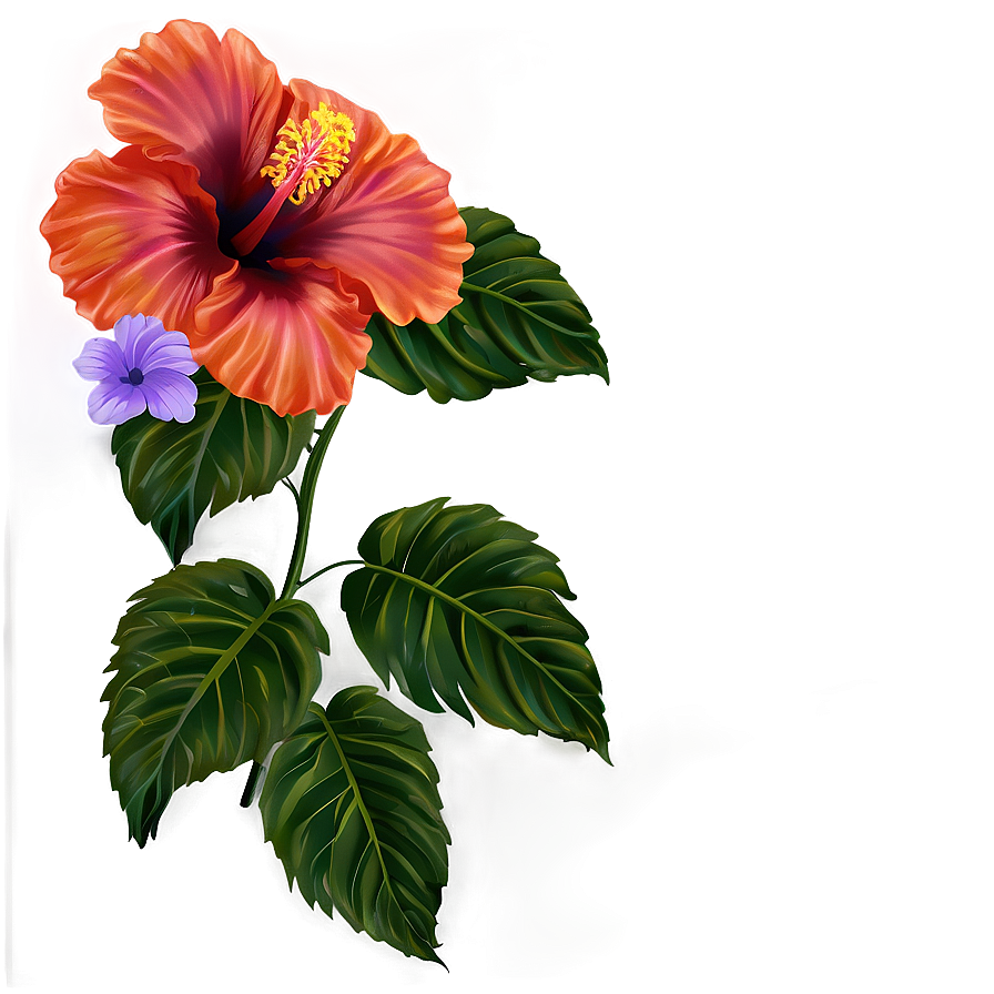 Hibiscus Background Png 05232024 PNG Image