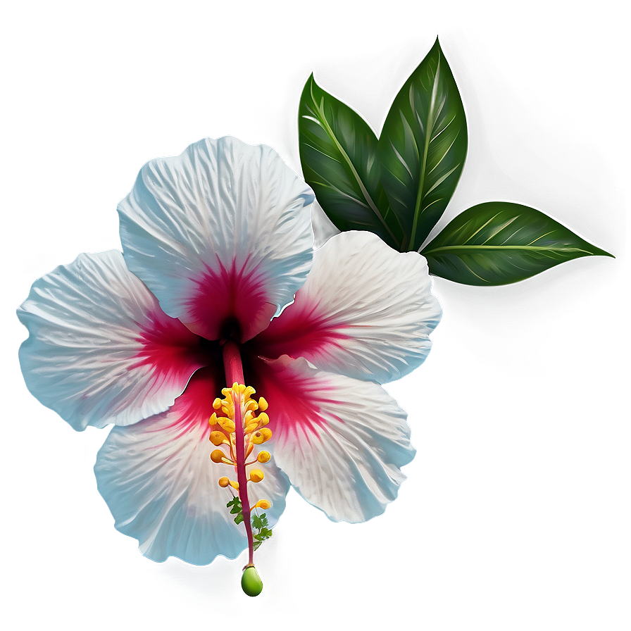 Hibiscus Flower Transparent Png Kfh69 PNG Image