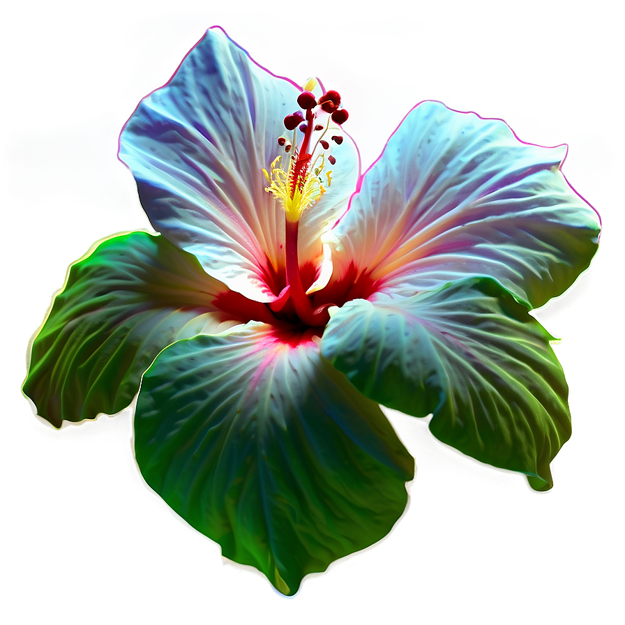 Hibiscus Outline Png Fsk54 PNG Image